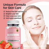 Anti-aging skin Whitening Gummies 60 Gummies Glutathione Collagen Glow