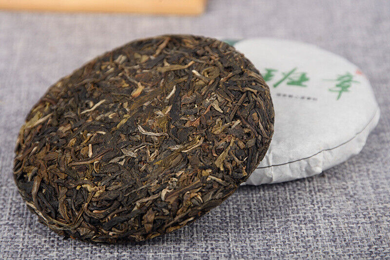 Pu-erh Tea Raw Tea Cake Raw Tea 100g Lao Ban Zhang Raw Tea Cake Yunnan Tea Main image