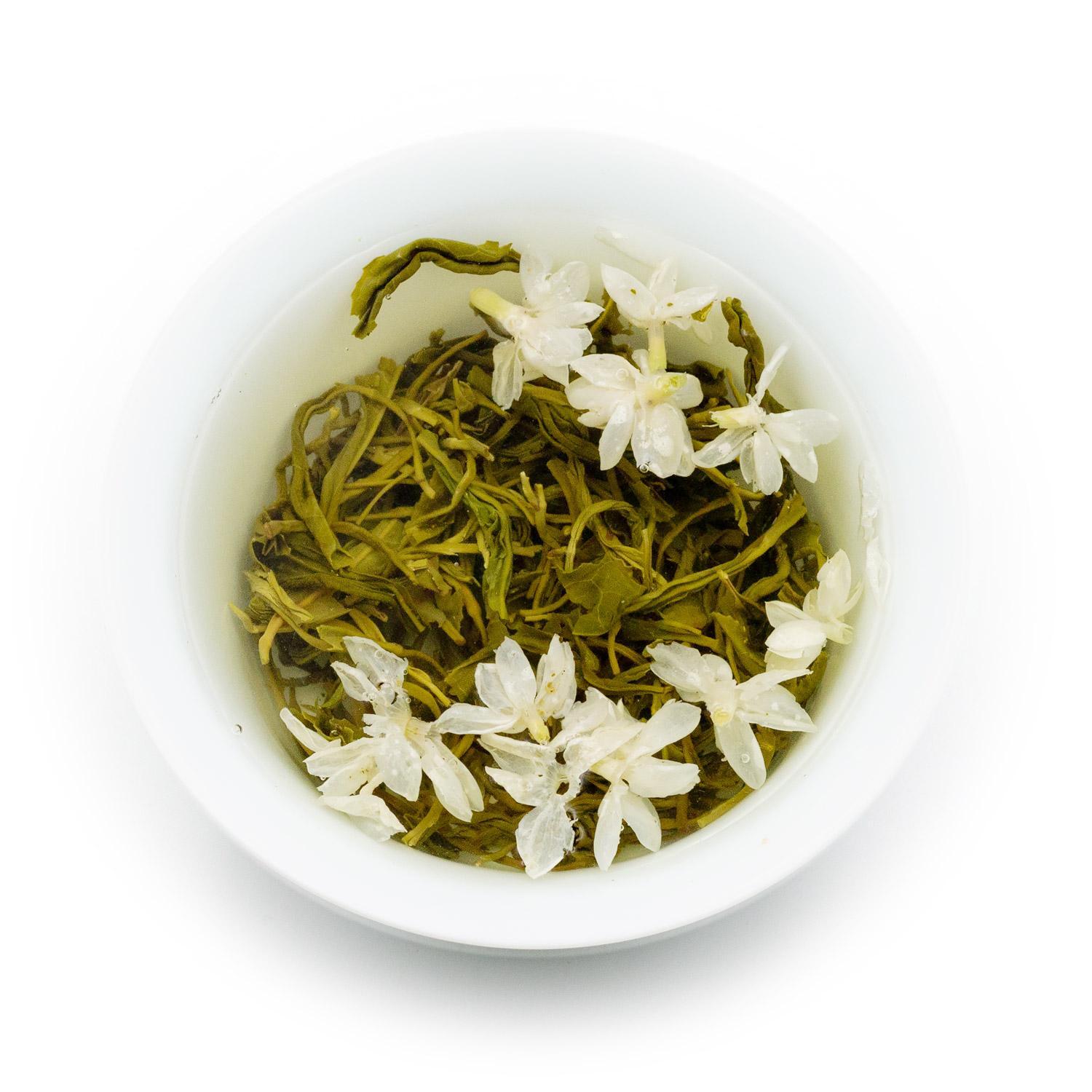 Yuqian 3rd Grade，High quality Bi Tan Piao Xue Jasmine Green Tea Main image