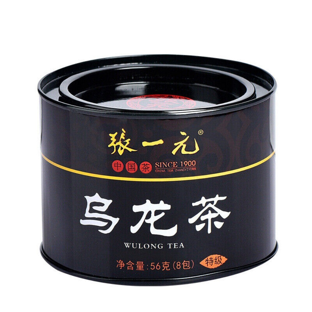Fujian Oolong Tea 56g Premium Fragrant Strong Aroma Tin 8 Tea Bags