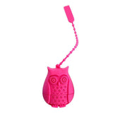 Tea Strainer Silicone Filter Coffee Tea Infuser Useful Owl Loose Tea Diffuser