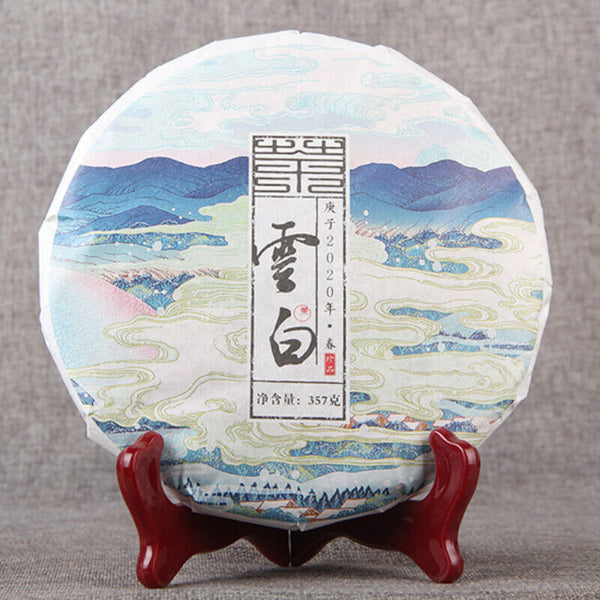 357g  Golden White Tea Yunnan Ancient Tree Weight Loss Healthy Drink Gift Tea