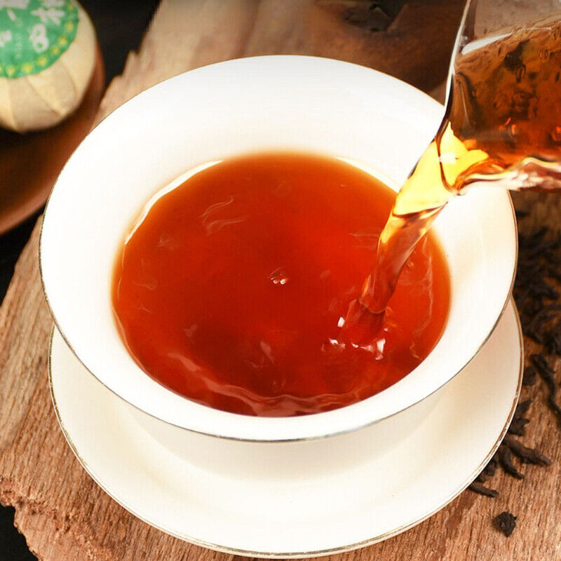 Certified Organic Small Orange Peel Old Pu-erh Cooked Tea Puer Black Tea 250g