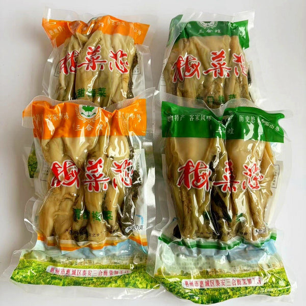 Sweet & Salty Preserved Vegetable 广东惠州梅菜芯 Huizhou Specialty Mei Cai Xin