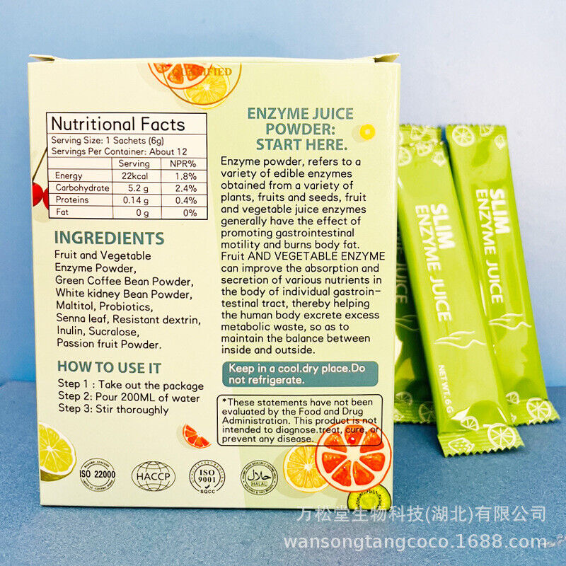 Winstown slim enzyme juice powder weight loss Green juice Secondary image
