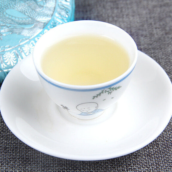 Weißes Haar Silber Nadel 200g Pu'er Tee Einzelne Bud Moonlight Weißer Kuchen Tee