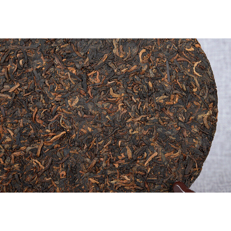 TeaAncient Tree Pu-erh Ripe Cake Health Care 357g Top Black Tea Yunnan Pu-erh Tea