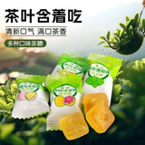 Peach Green Tea Hard Candies Refreshing Fruit Flavored Snack