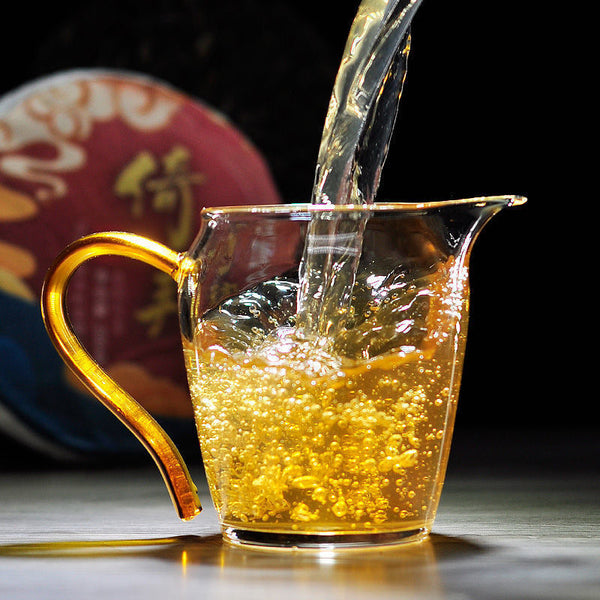 Puerh Raw Tea Yunnan Mengla Tea District High Fragrance Seven Son Cake Tea 200g