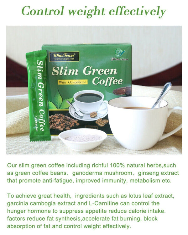 Slimming Green Coffee Diet 10gx18 Instant Weight Loss Herbal