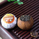 250g Yunnan Tea Pu'er Tea Orange Puer Cooked Tea Tangerine Peel Packaging Puerh