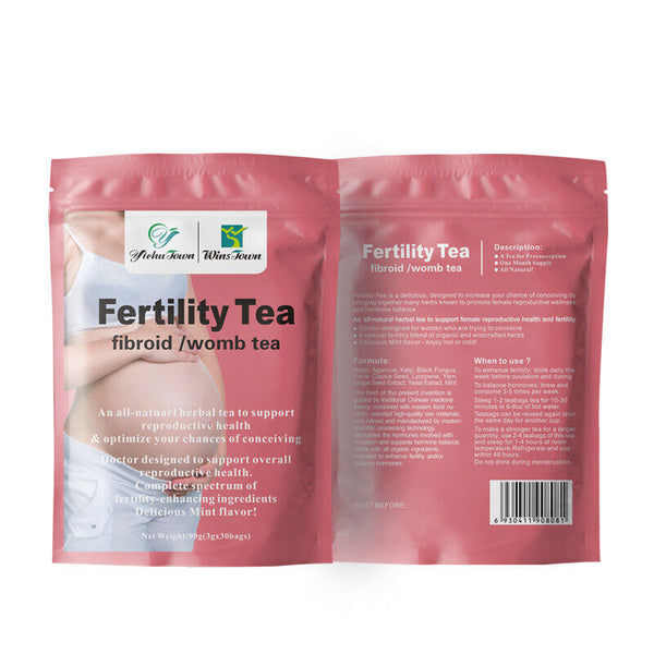 Fertility Tea Man Women Female Fibroid Womb Detox Tea 3g*30bags Healthy Drink