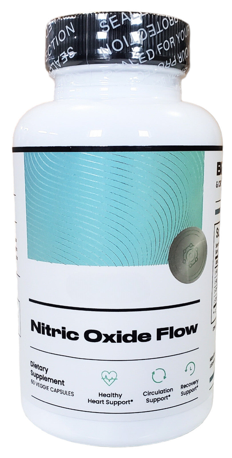 NITRIC OXIDE FLOW Nature Pure Blend L-Arginine Heart Circulation Blood Pressure Main image