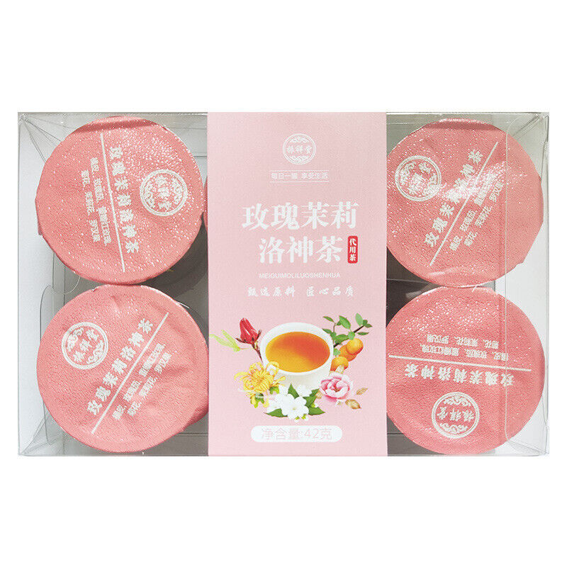 Rose Jasmine Luo Shen Tea Rose Eggplant Flower Tea Canned Health Tea Vital Tea Main image