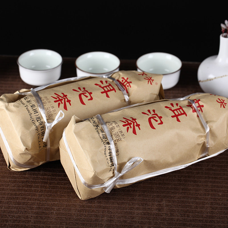 500g - Pu'er Shu Puer - Cooked Nature - Yunnan Tuo Cha 5pcs Ripe Pu-erh Tuo Tea