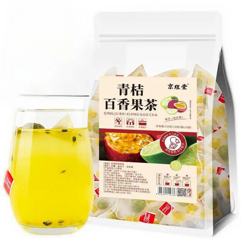 High Quality Slimming Tea Effective Flat Kumquat Passion Fruit Drink Blended Tea