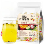 High Quality Slimming Tea Effective Flat Kumquat Passion Fruit Drink Blended Tea