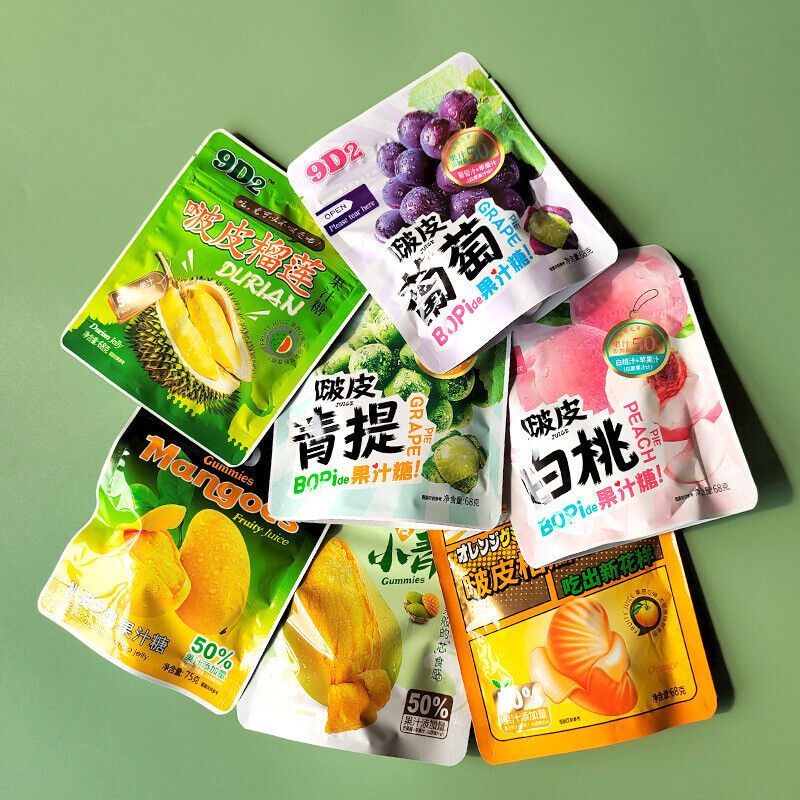 Peel Mango Gummy Candy 9D Mango Juice Gummy, Mango Peel Candy