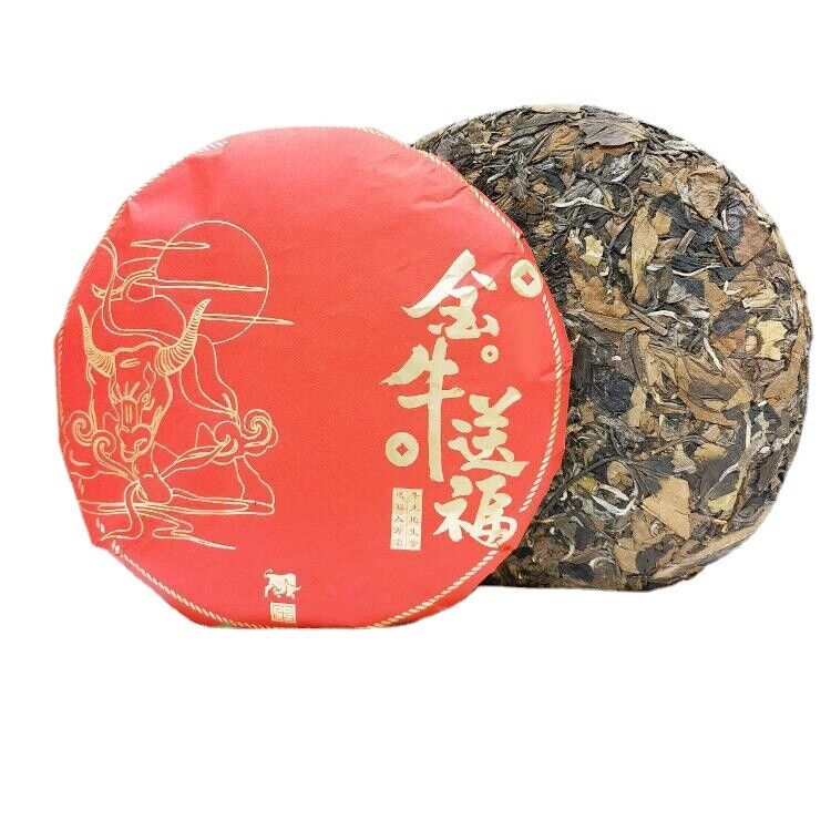 Alpine White Tea Fujian Fuding White Tea Gong Mei 350g Tea Cake White Peony Main image