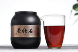 Yunnan Puerh Tea 2009 Menghai Strong Sticky Fragrant Tea Fossil 500g/Can