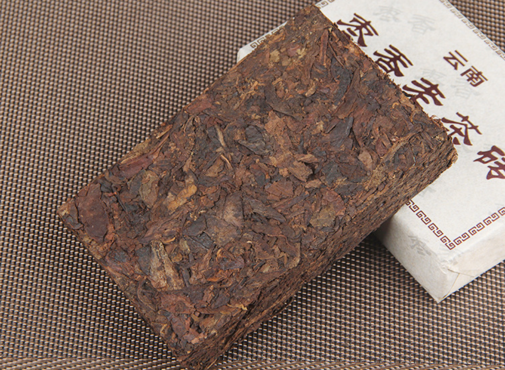 Puerh Tea Ripe Tea Brick Tea Date Fragrant Brick Big Leaf Old Tea Tea