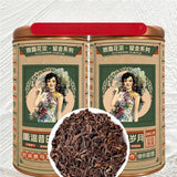 Organic Puerh ripe tea Rain Flower Bulk Yunnan Menghai Aged Limited Edition