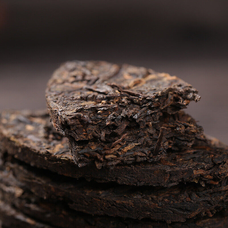 Yunnan Pu'er Golden Leaf Menghai Ripe Tea 500g Ripe Tea Golden Leaf
