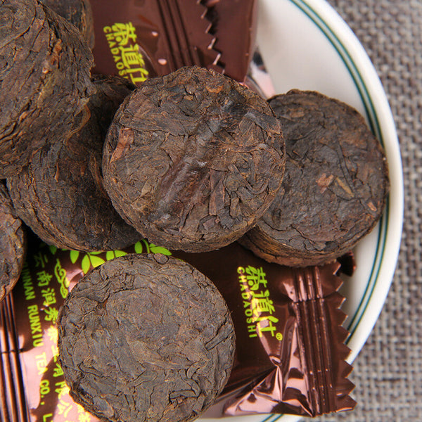 Top Puerh Ripe Tea Small Tuocha Candy Paper Original Small Tuocha Ripe Tea 500g