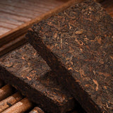 250g  Aged Jujube Flavor Tea Brick Ancient Tree Big Leaf Yunnan Ripe Pu-erh Tea