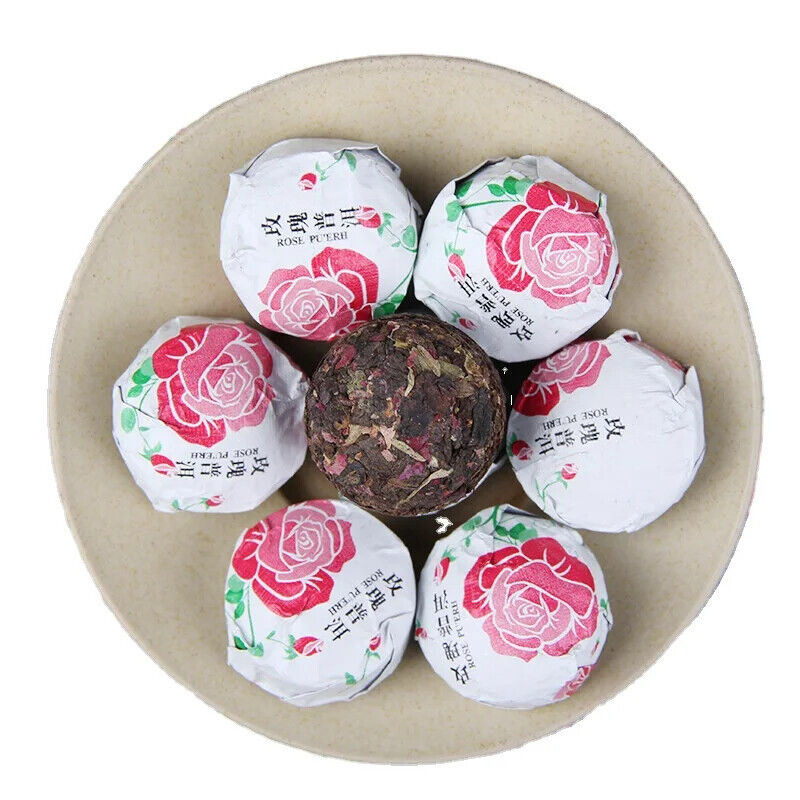 Yunnan Rose Flavor Mini Puer Tuo Cha Shu Puer Loose Flavor Tea Rose Pu Er Tea