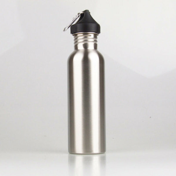 Water Bottles Stainless Steel Kettle Sports Outdoor Travel Portable Drinkware