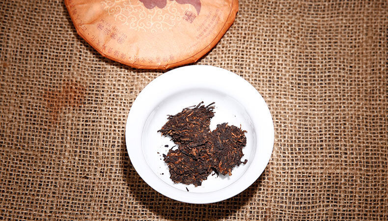 Yunnan Pu'er Tea Palace Pu'er Tea Cake Pu'er Tea Ripe Tea Palace Cake 200g