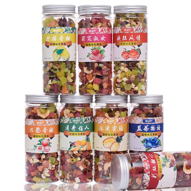 180g canned floral tea Paris Champs é eight flavors of floral and fruit tea Main image
