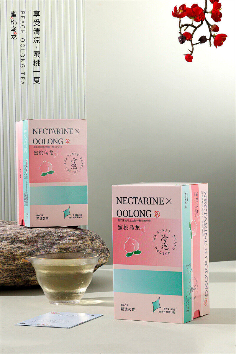 Pfirsich Würfel Fruchtiger Tee Pfirsich Oolong Teebeutel Unabhängig 35g