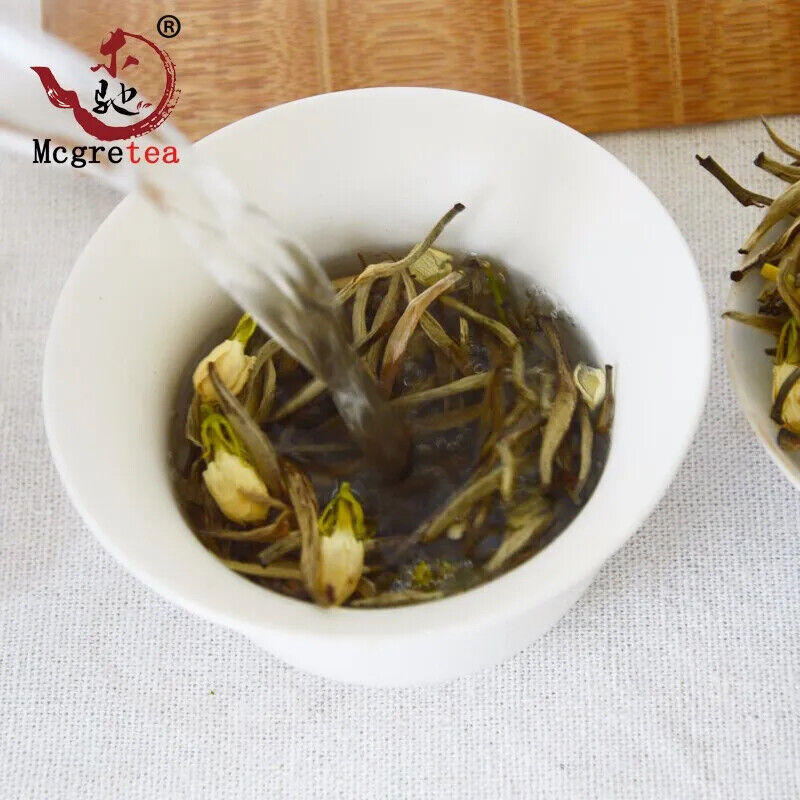 New Jasmine Yinzhen Baihao Highly Flavored Type Tea Big White Hair 250g