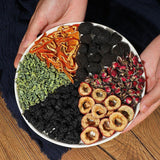 Natural ebony hawthorn, orange peel, lotus leaf tea, fruit tea (10g * 20 packs)