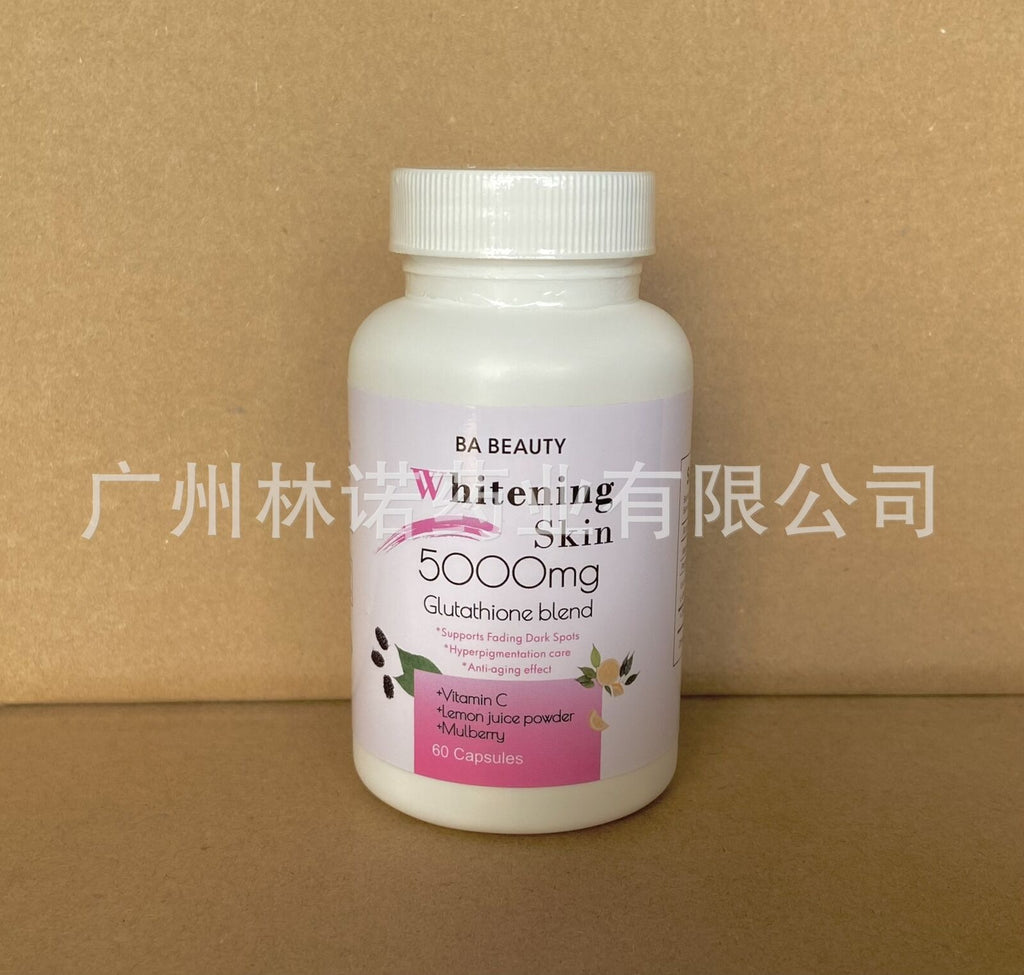 Whitening Skin 5000mg capsule|L-GLUTATHIONE PILLS-60/120caps