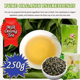 250g Milk Oolong Tea Loose Leaf Organic Taiwan Green Food for Detox Weight Loss