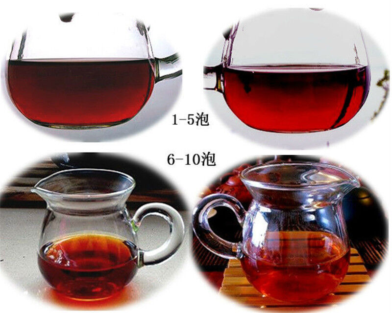 Bio Reife Pu-erh Tee Handgemachte Menghai Gekochte Schwarzer Tee Kuchen 357g
