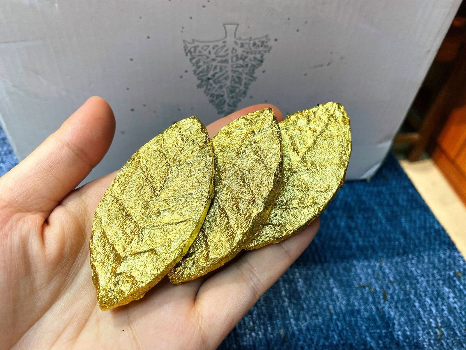 500g Golden Leaf Pu-erh Raw Tea Menghai Big Tree Golden Leaf Tea