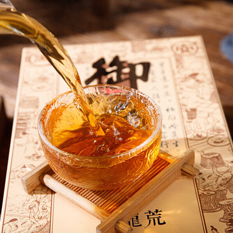 1kg Anhua Black Tea Golden Flower Hand-Constructed Porcelain Brick Tea Tientsin Secondary image