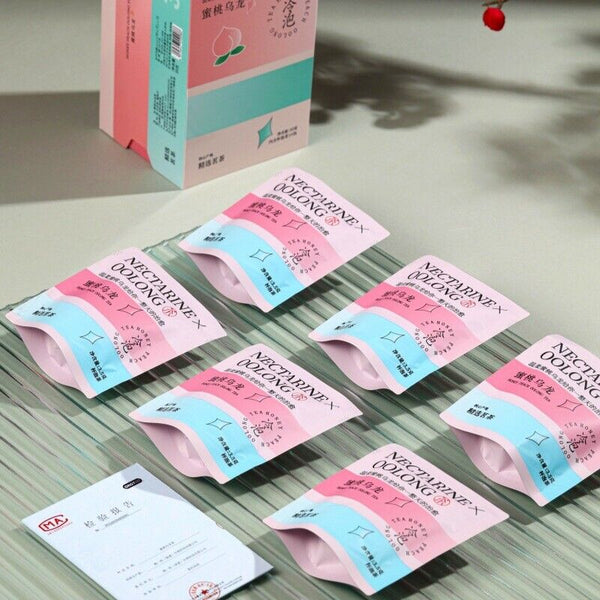 Pfirsich Würfel Fruchtiger Tee Pfirsich Oolong Teebeutel Unabhängig 35g