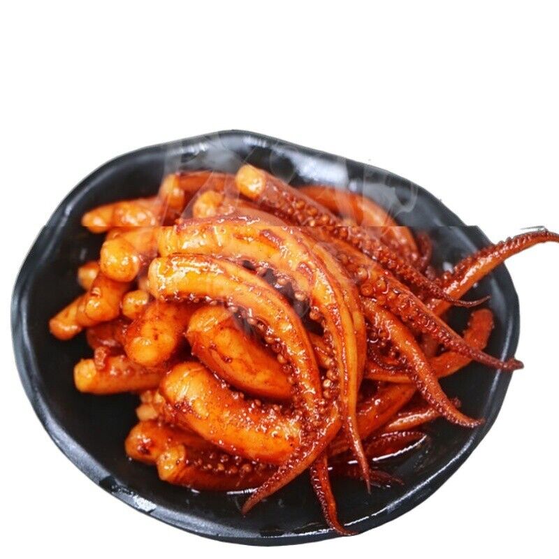 Spicy Grilled Squid Strips Snack Ready to Eat Gourmet Delicacy