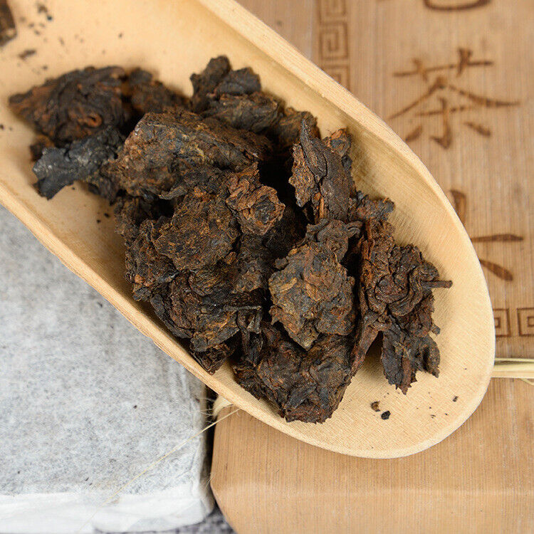 Pu'er Tea Golden Bud Brick 250g Ripe Tea Brick Healthy Drink