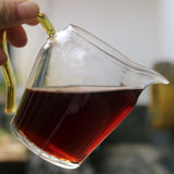 357g Tianmen Mountain High-stem Ancient Tree Ripe Pu'er Tea Fragrant and Mellow
