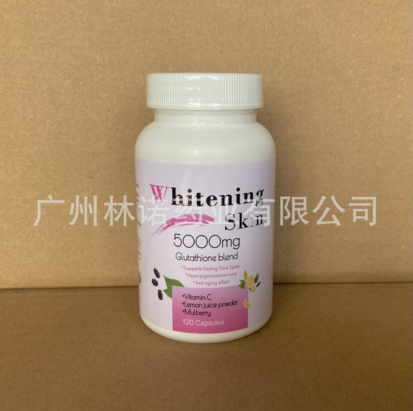 Easy toabsorb Whitening Skin 5000mg capsule|L-GLUTATHIONE PILLS-60/120caps