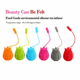 Tea Strainer Silicone Filter Coffee Tea Infuser Useful Owl Loose Tea Diffuser