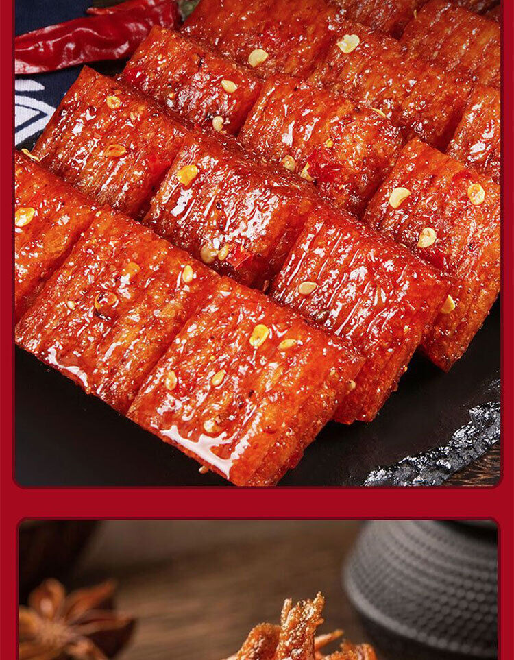 Gift Pack Spicy Braised Snacks Delicious Snacks Mixed in A Box for Friends