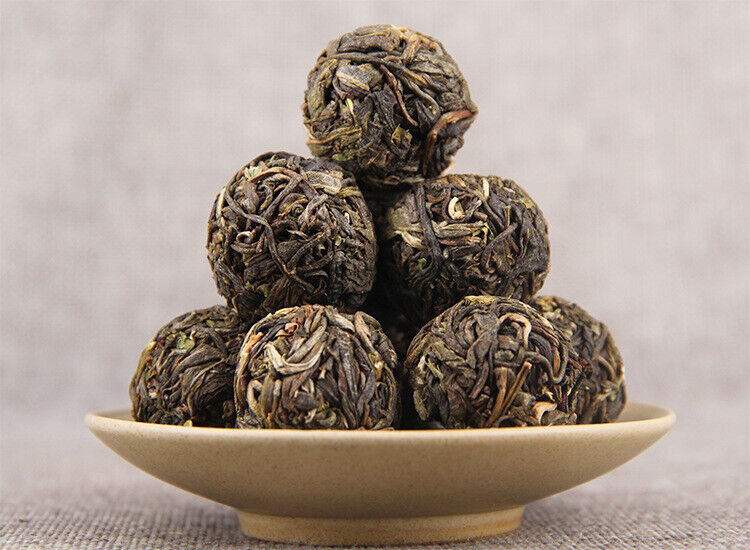 Glutinous Rice Fragrance Pu'er Raw Tea Dragon Pearl 500g Pu'er Tea Tuocha