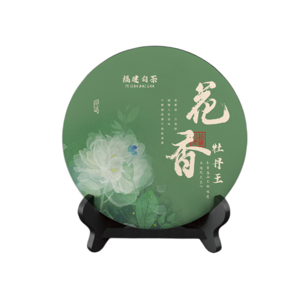 Mingqian Flower Fragrance White Peony Old White Tea Cake 150g